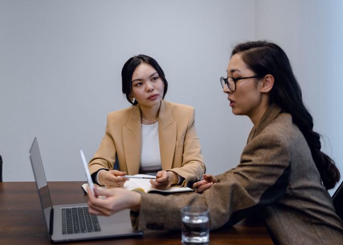 Interview på øvebasis
